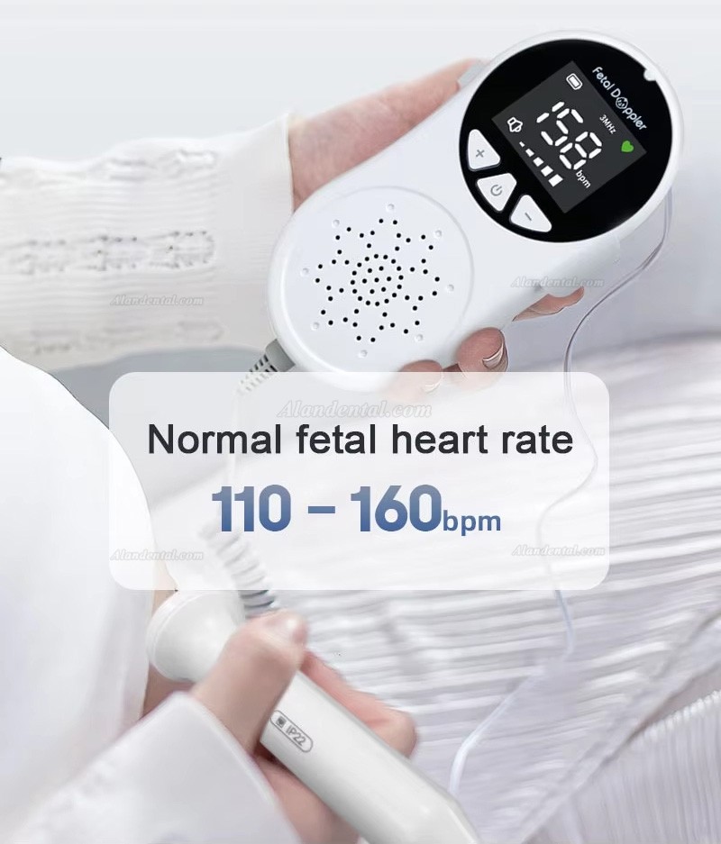 CONTEC 10A(LED) Baby Sound Monitor Pocket Fetal Doppler